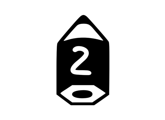 Cute Stubby Pencil with Mono 2