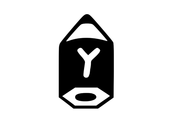 Cute Stubby Pencil with Mono Y