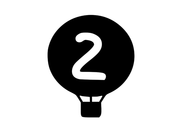 Hot Air Balloon with Mono 2