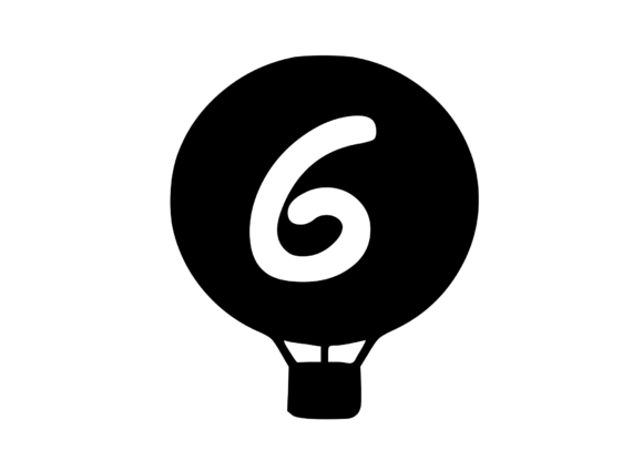 Hot Air Balloon with Mono 6