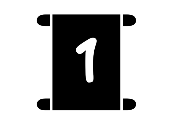 Old Scroll with Playful Mono 1