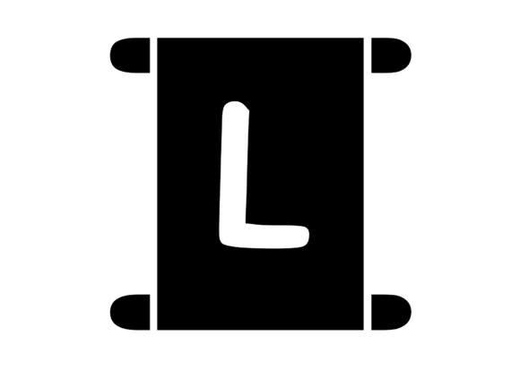 Old Scroll with Playful Mono L: A Designer's Review