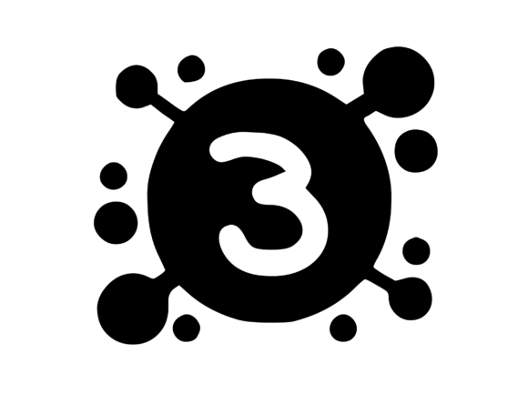 Viral Bacterial Germ with Mono 3