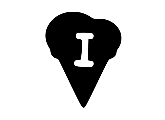 Yummy Ice Cream Cone with Mono I