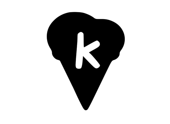 Yummy Ice Cream Cone with Mono K