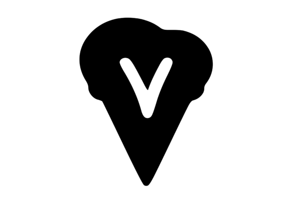 Yummy Ice Cream Cone with Mono V